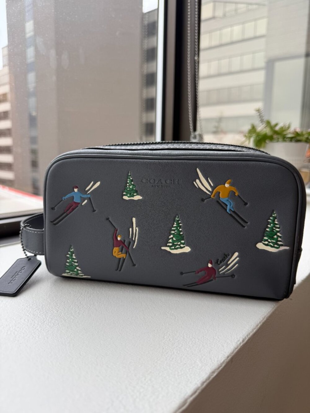 Coach Ski Slopes- Cosmetic bag NWOT - Picture 3 of 8